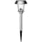 Living Accents Living Accents Brushed Nickel Solar Powered 0.2 W LED Pathway Light 1 pk GLE738369S-PDQ - alternate 1